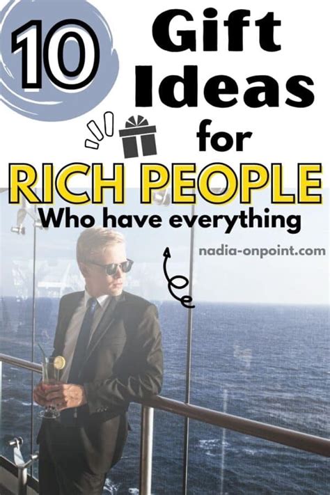 best gifts for rich people